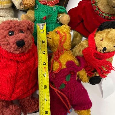 Lot of Antique and Vintage Teddy Bears