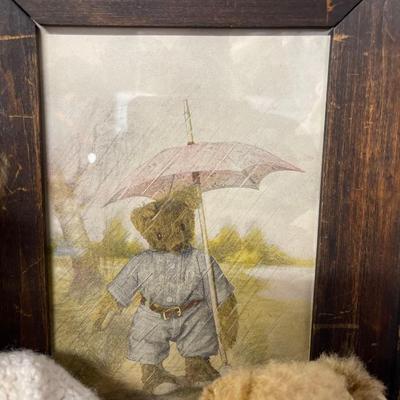 Lot of Antique and Vintage Teddy Bears