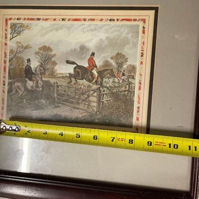 John Sturgess Framed Hunt Scene Print