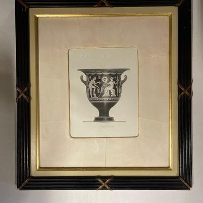 Henry Moses Framed Etching