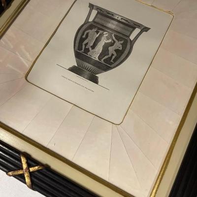 Custom Framed Henry Moses Etching #2