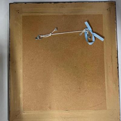 Custom Framed Henry Moses Etching #2