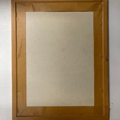 Custom Framed Hunt Scene Print “The Whissendine”