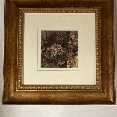 Custom Framed Hydrangea Print