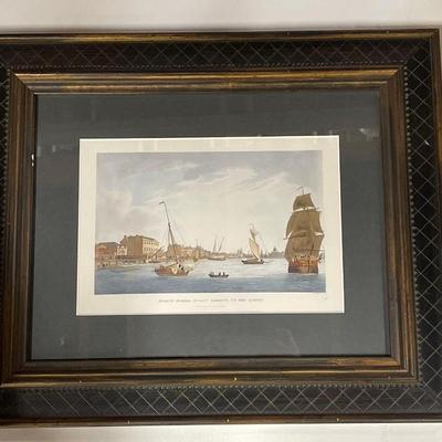 Custom Framed Print Marine School Dublin