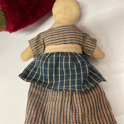 Lot of Vintage Teddy Bears, Including Vera Bradley