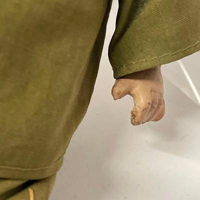 Vintage WW2 Army Doll