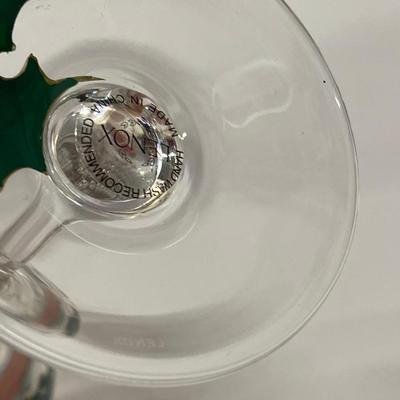 Lenox Holiday Spirit Set of 4 Goblets