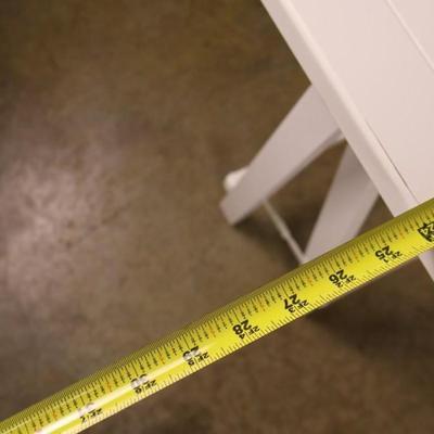 Pier One White Sawhorse Desk