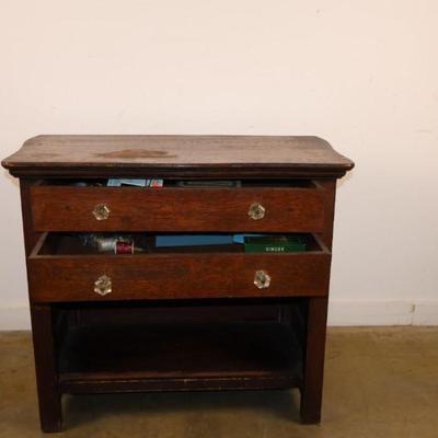 Small Vintage Two Drawer Chest
