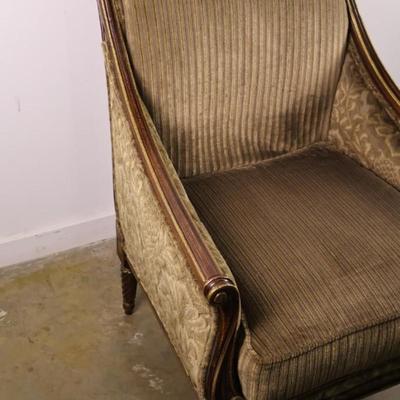 Wesley Hall, Custom Upholstered Arm Chair