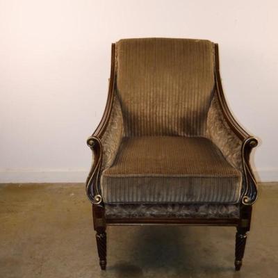 Wesley Hall, Custom Upholstered Arm Chair