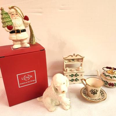 Lot #261 Lenox Porcelain Lot - 5 pieces