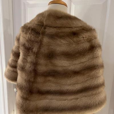Vintage Mink Fur Stole