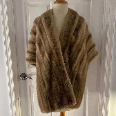 Vintage Mink Fur Stole