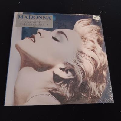 MADONNA "TRUE BLUE" VINYL RECORD