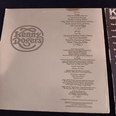 2 KENNY ROGERS VINYL RECORDS