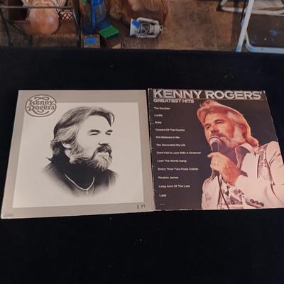 2 KENNY ROGERS VINYL RECORDS