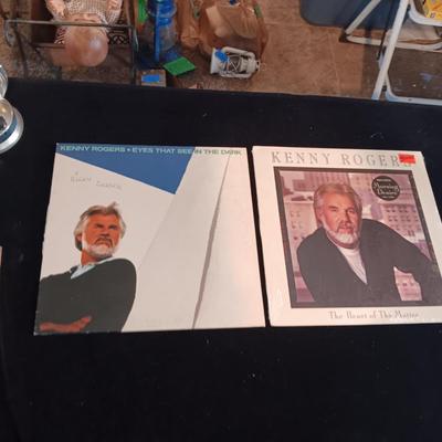 2 KENNY ROGERS VINYL RECORDS