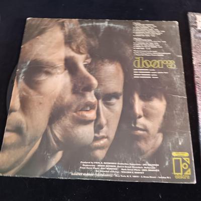 THE DOORS AND BON-JOVI VINYL RECORDS