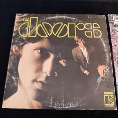 THE DOORS AND BON-JOVI VINYL RECORDS
