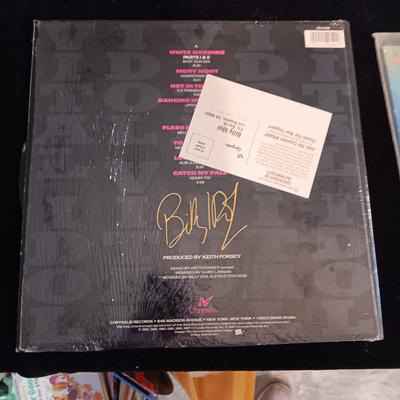 BILLY IDOL AND JOURNEY VINYL RECORDS