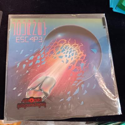 BILLY IDOL AND JOURNEY VINYL RECORDS