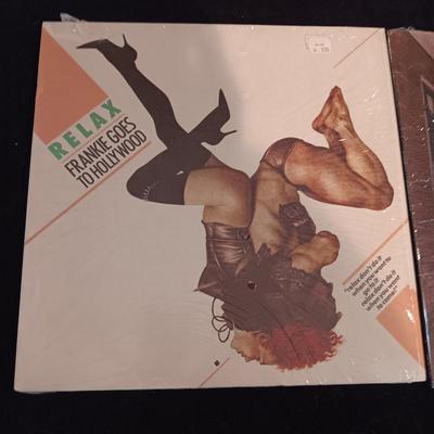 "FRANKIE GOES TO HOLLYWOOD" & CINDERELLA VINYL RECORDS