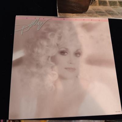 DOLLY PARTON AND NEIL YOUNG VINYL RECORDS