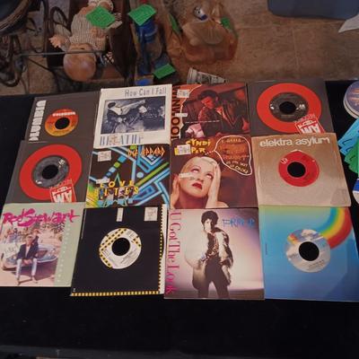 VARIOUS 45 RECORDS
