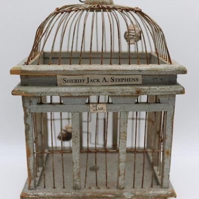 Decorated Bird Cage (See Details)