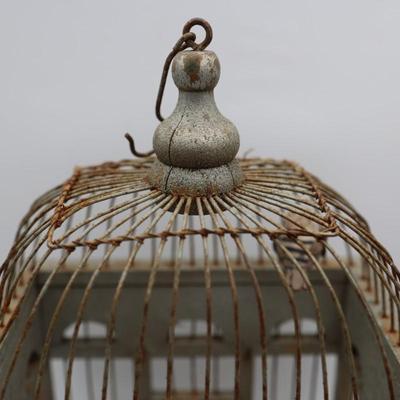 Decorated Bird Cage (See Details)