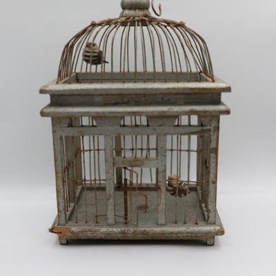 Decorated Bird Cage (See Details)