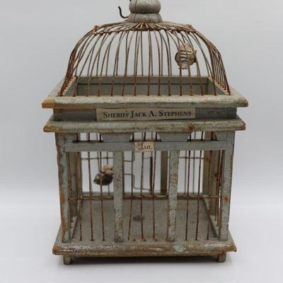Decorated Bird Cage (See Details)