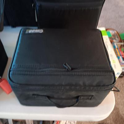 MUSIC ON CD's IN A CARRY CASE (1)