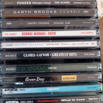 MUSIC ON CD's IN A CARRY CASE (1)