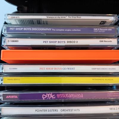 MUSIC ON CD's IN A CARRY CASE (3)
