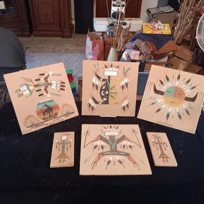 NATIVE AMERICAN SAND ART