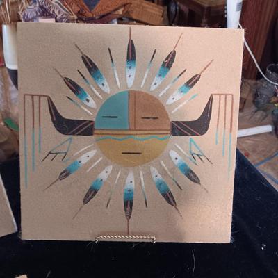 NATIVE AMERICAN SAND ART