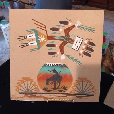 NATIVE AMERICAN SAND ART
