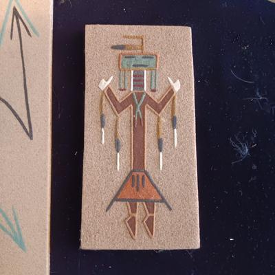 NATIVE AMERICAN SAND ART