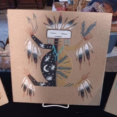 NATIVE AMERICAN SAND ART