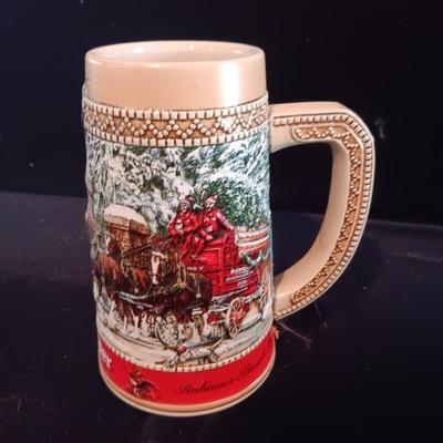 4 BEER STEINS
