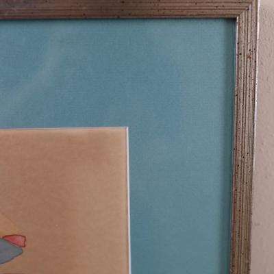 Signed Original Crab Watercolor by Tayewell