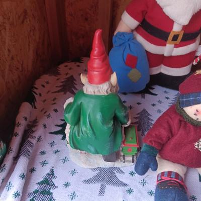 CHRISTMAS GNOMES AND OTHER DECORATIONS