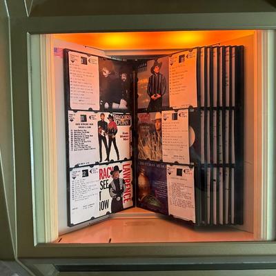 ROWE COIN OPERATED COMPACT DISC JUKEBOX, IT WORKS!