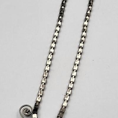 1950's Blue & Frosted Rhinestone Choker Necklace