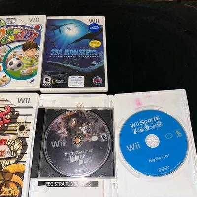 Wii GAMES AND SPORT DISCS