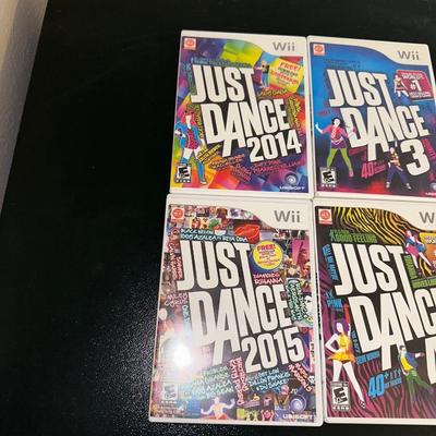 Wii "JUST DANCE" DISCS