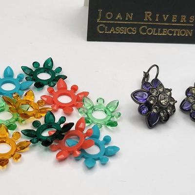 Joan Rivers Classic Collection Interchangeable Earrings